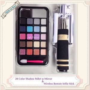 ⭐️3for$30! 🆕 20 Shadow Pallet + Wireless Selfie Stick NWT